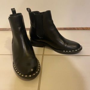 RAID Studded Black Booties